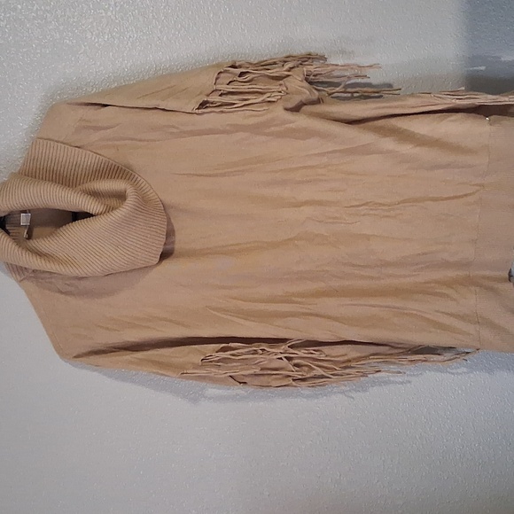 Michael Kors Womens Top, Cowl Neck, Beige, Size XL - Picture 1 of 6